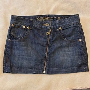 Extremely cute denim mini skirt by Guess
